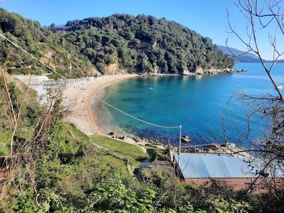 شقة La Terrazza Sul Golfo Dei Poeti Con Vista Mare Pitelli المظهر الخارجي الصورة