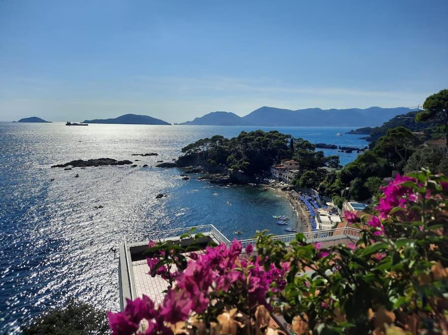 شقة La Terrazza Sul Golfo Dei Poeti Con Vista Mare Pitelli المظهر الخارجي الصورة